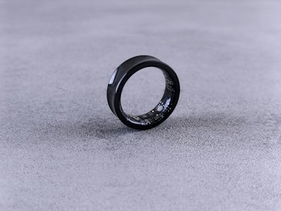 Oura-style smart ring sleep tracker