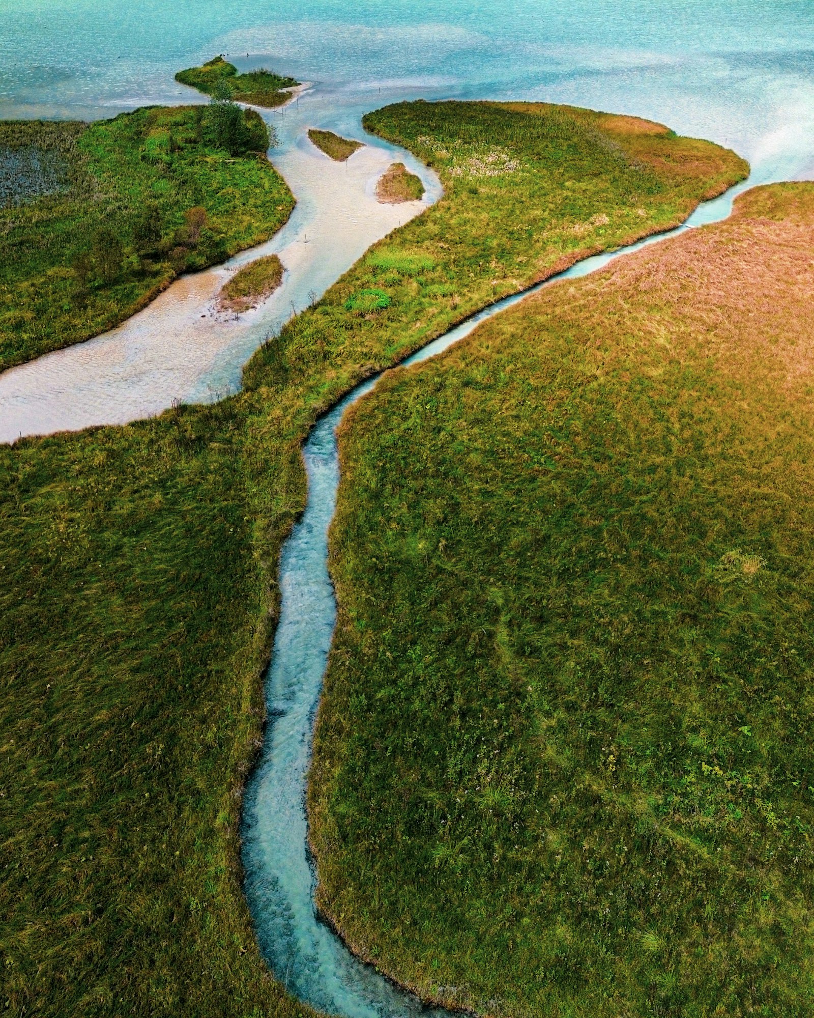 River and clean water landscapes