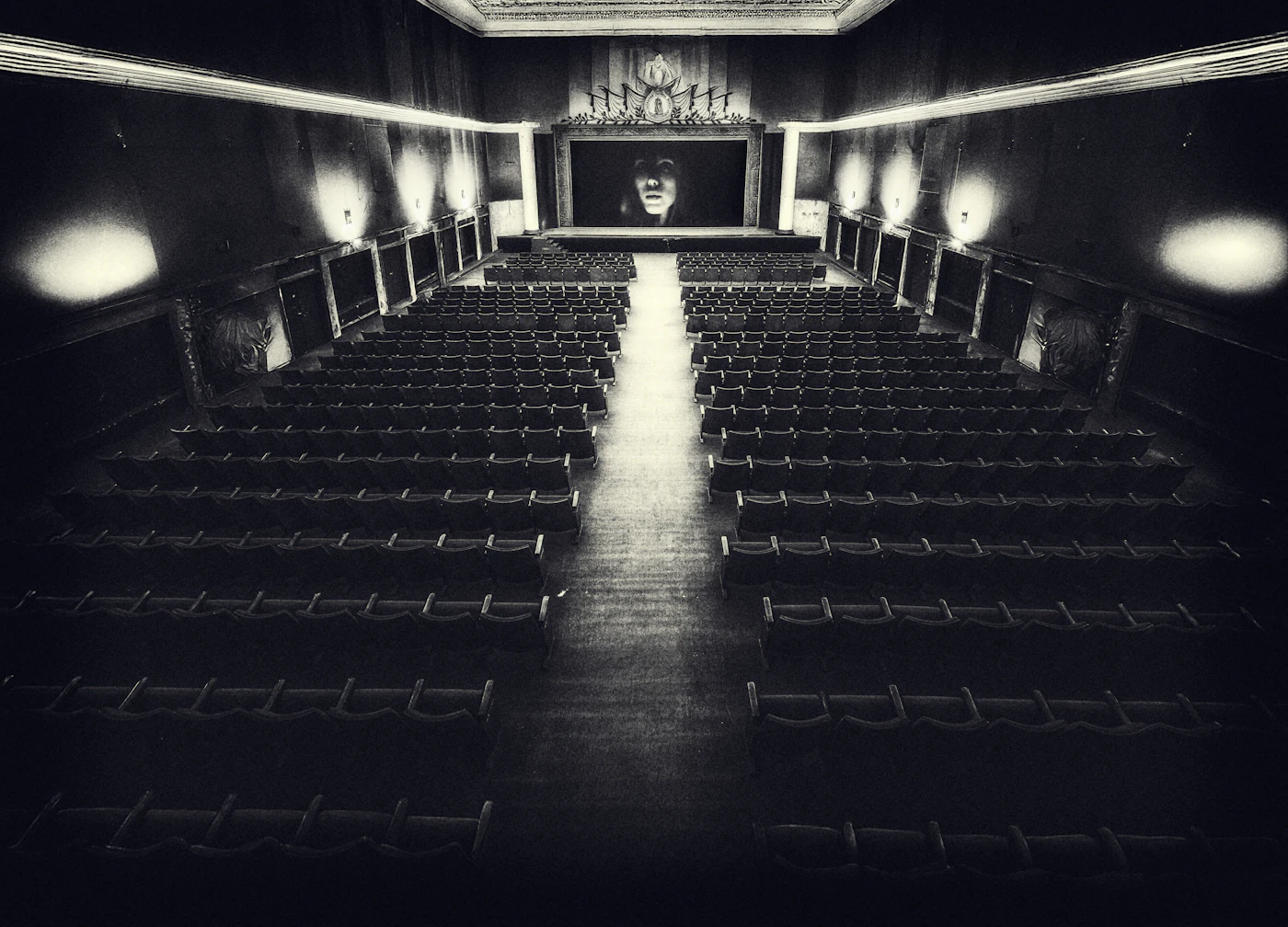 cinema auditorium empty seats