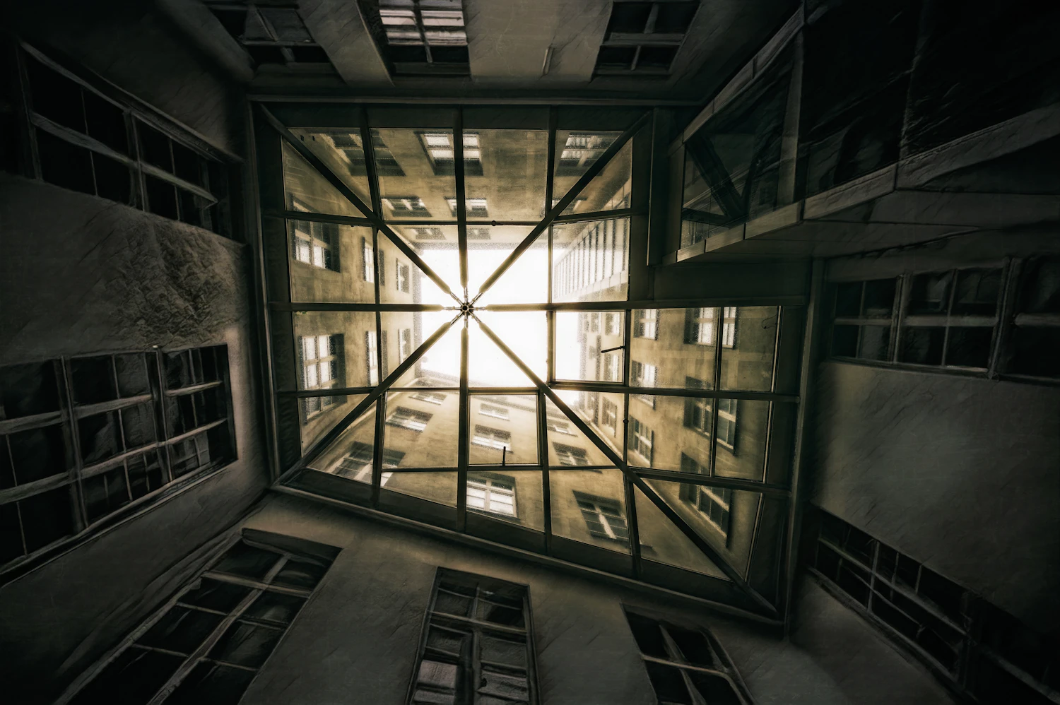 Architectural geometry in Tallinn, Estonia