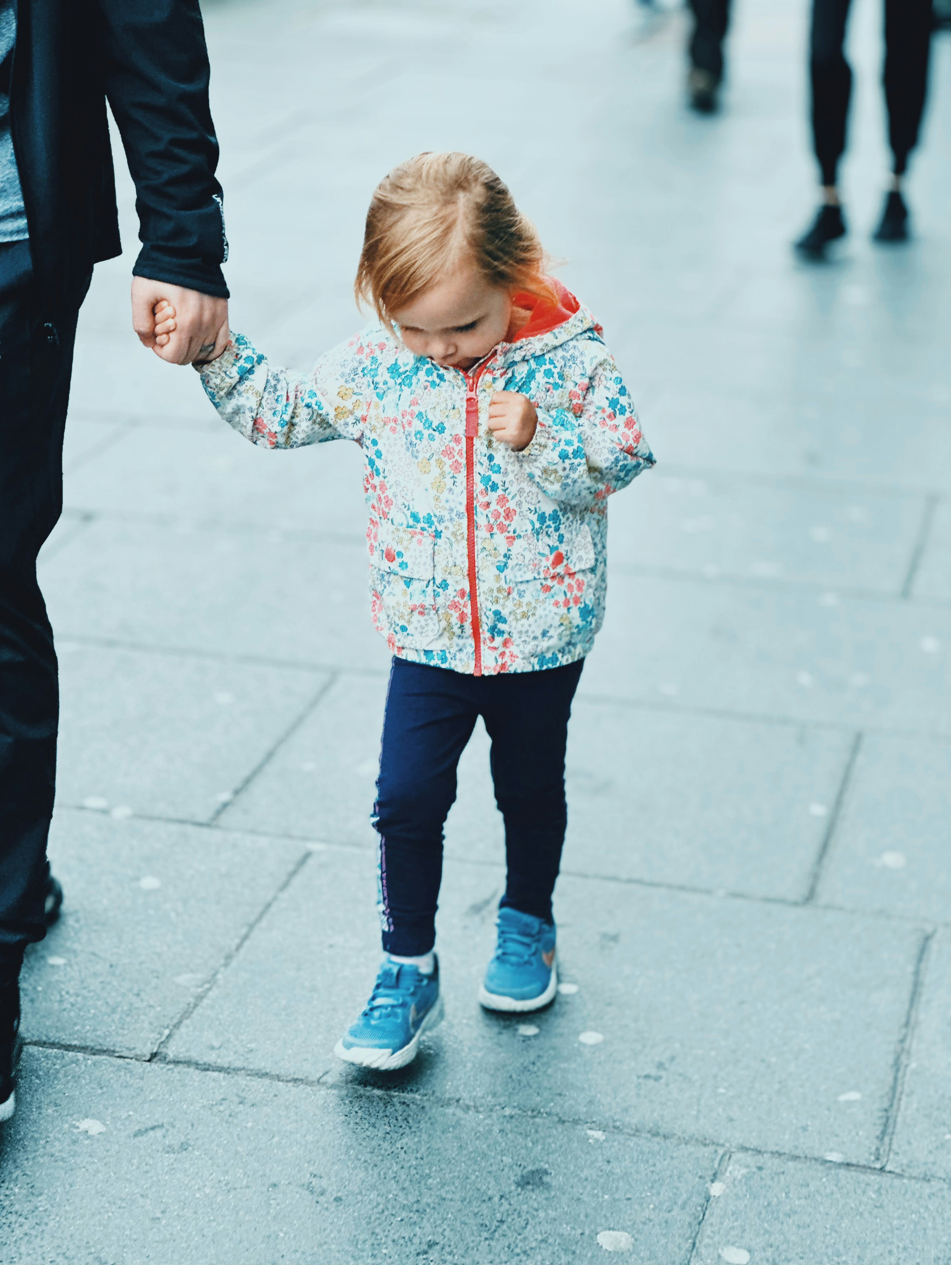 Parent and child sharing a warm, connected moment