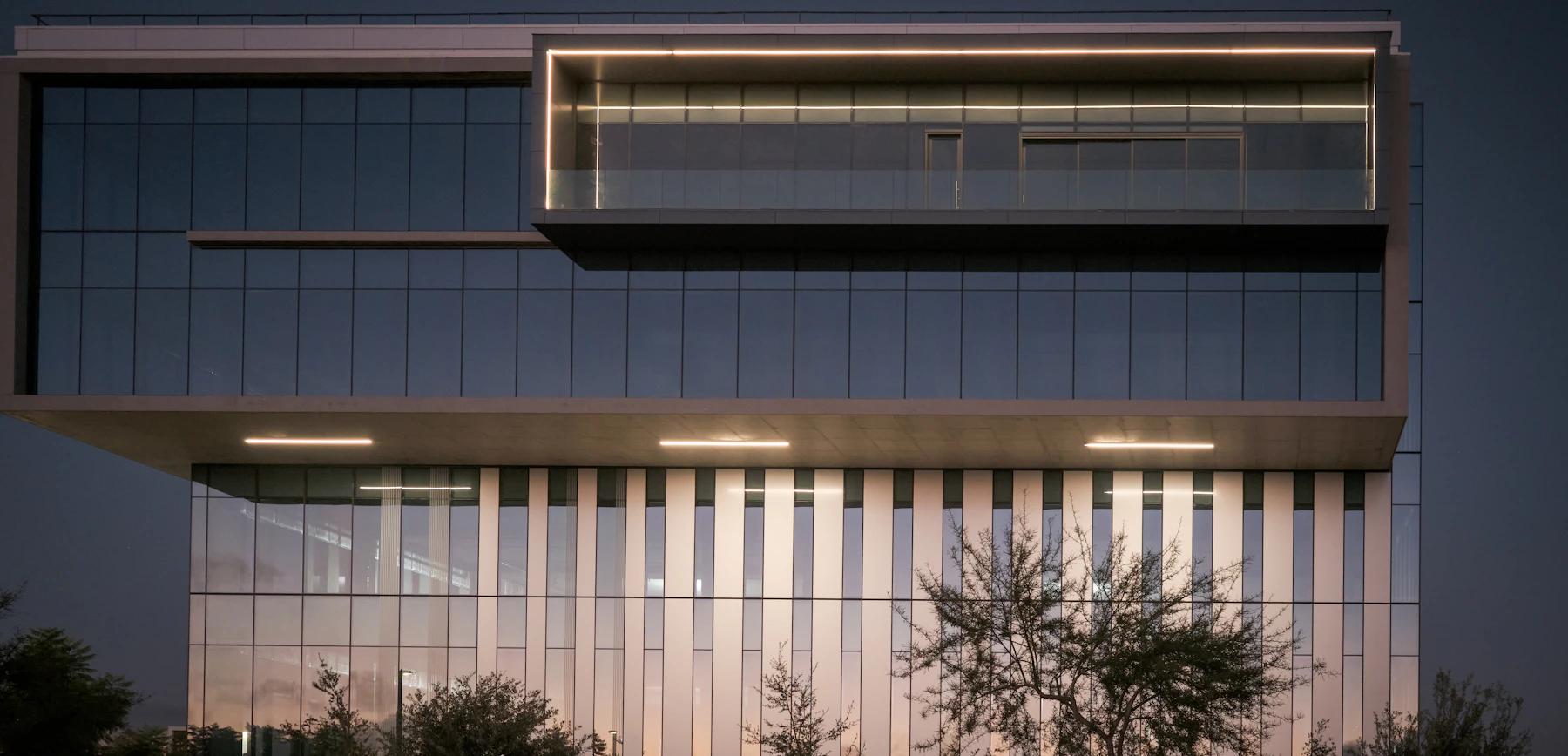 Modern commercial property