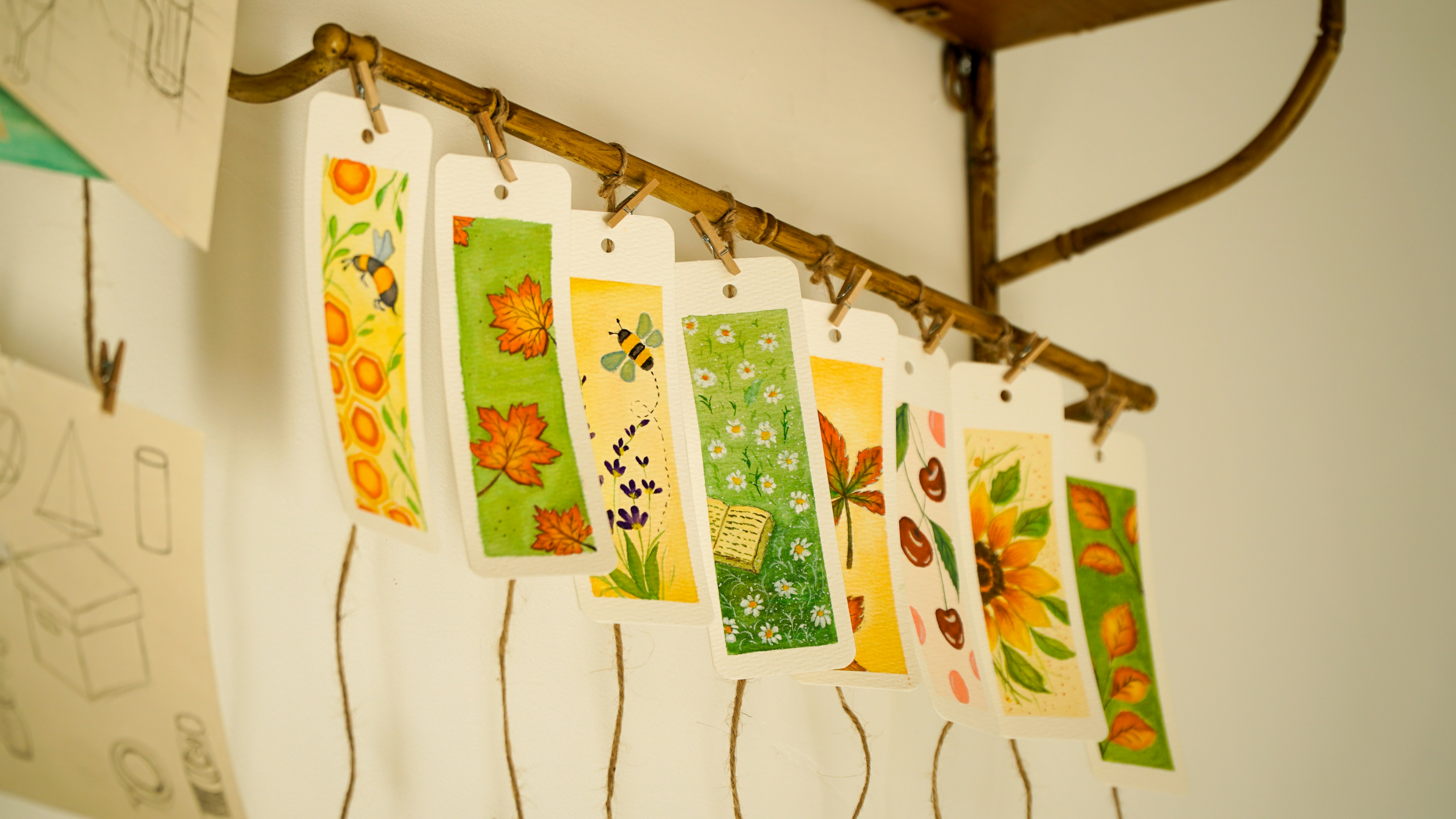 Handmade bookmarks