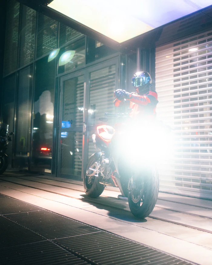 Halo ring DRL kit at night