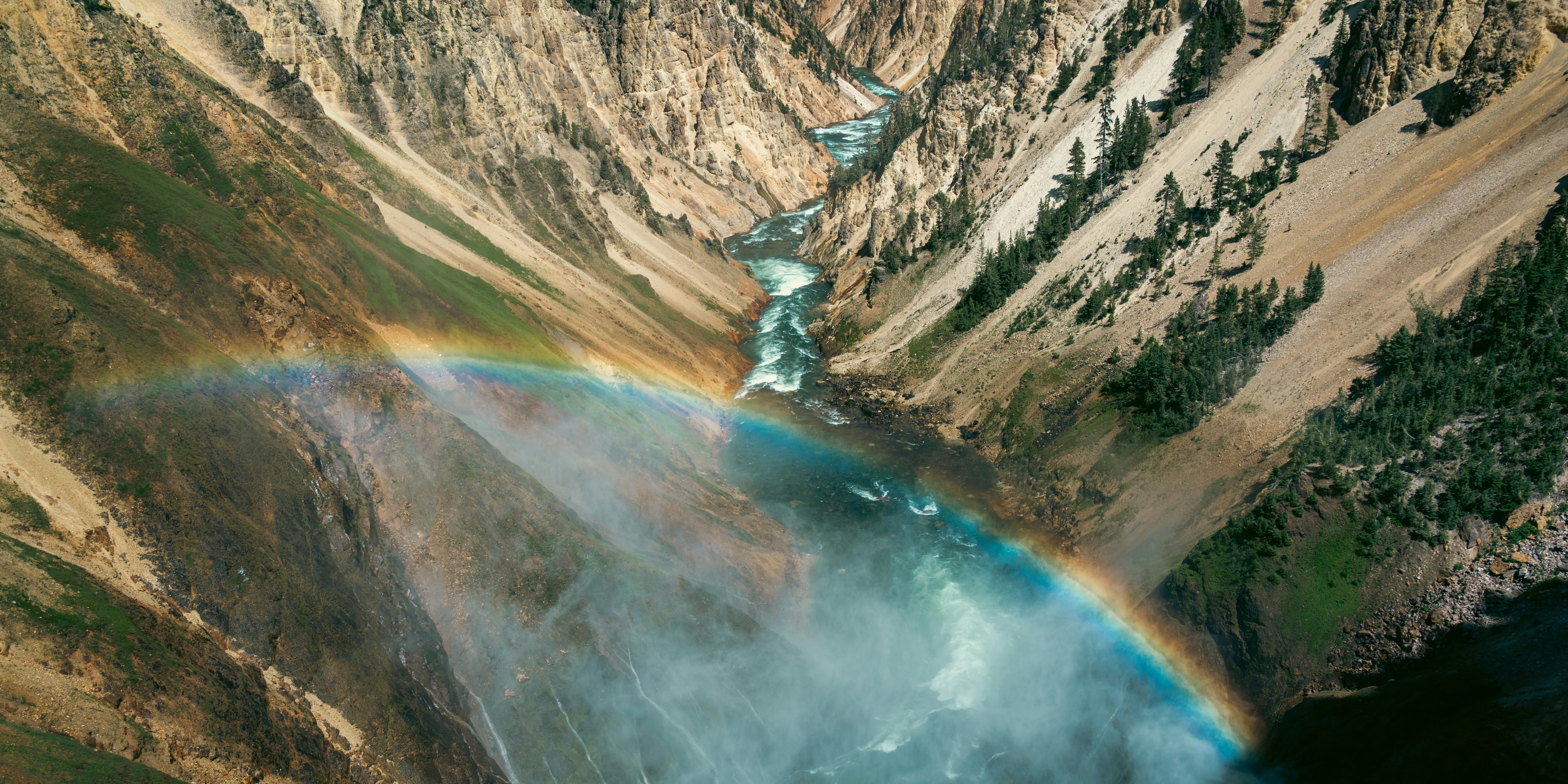 Rainbow over Grand Canyon of the Yellowstone - 2026 Travel Guide