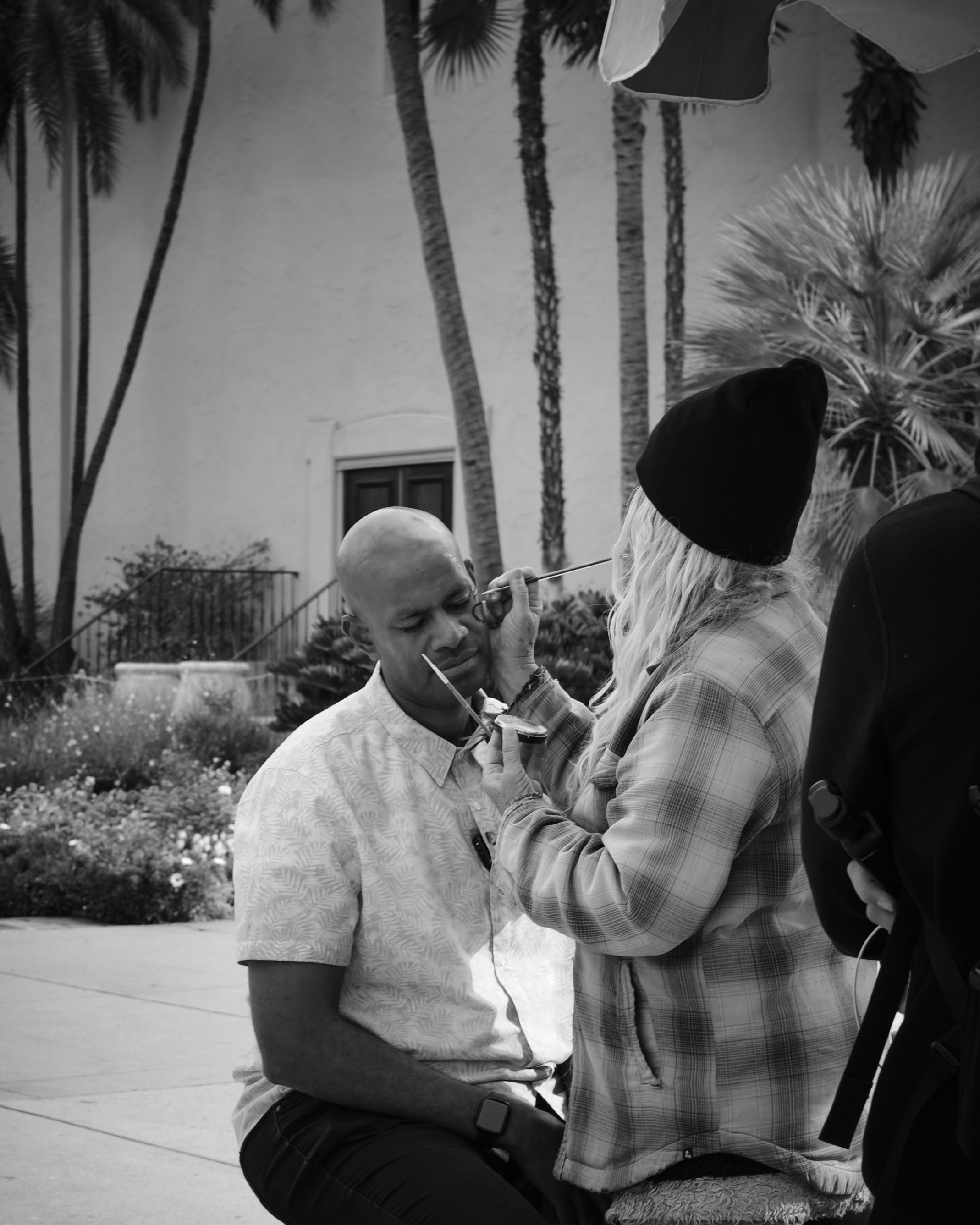 Professional makeup application enhancing features