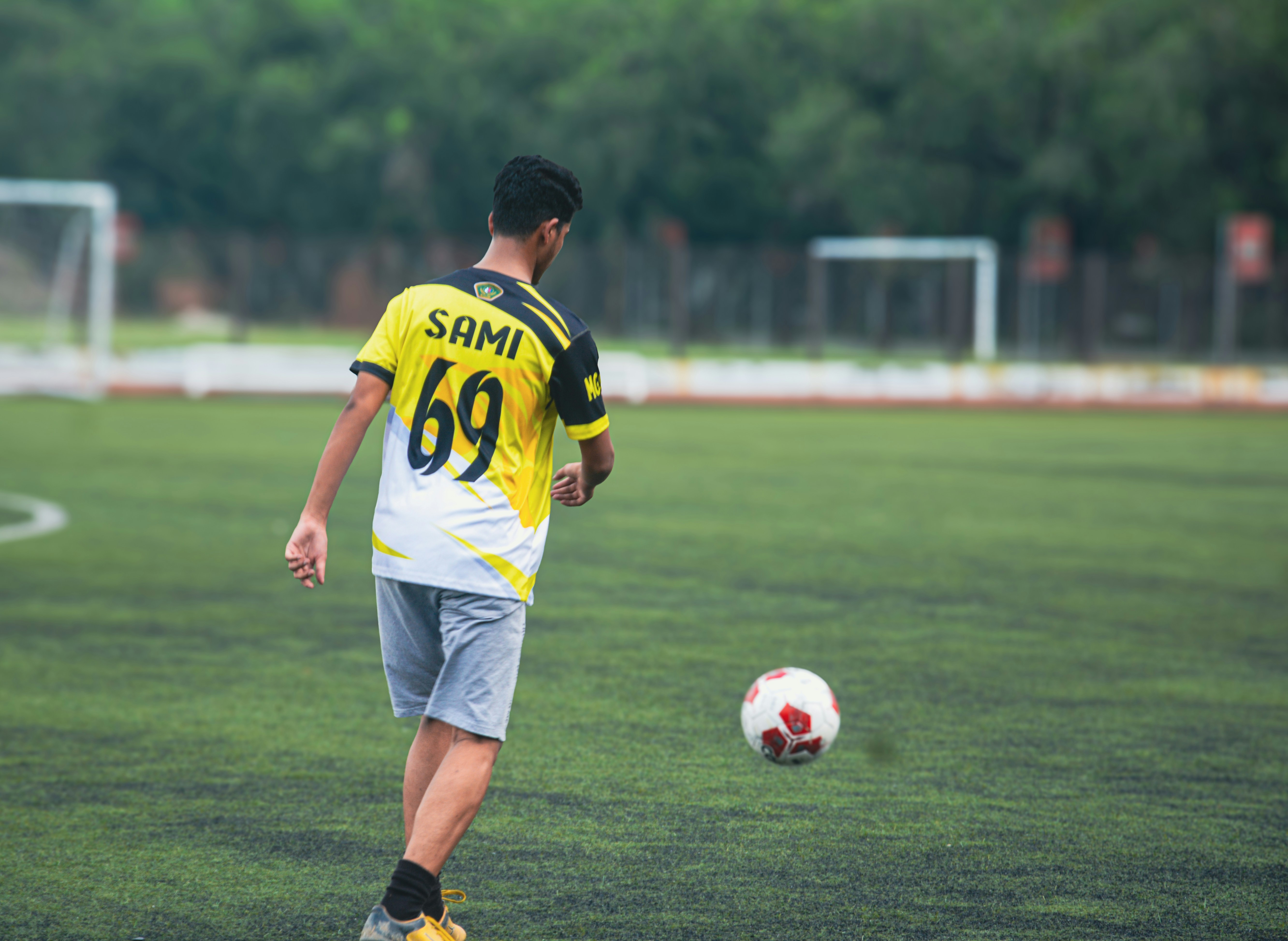 WWE Superstar performing athletic move