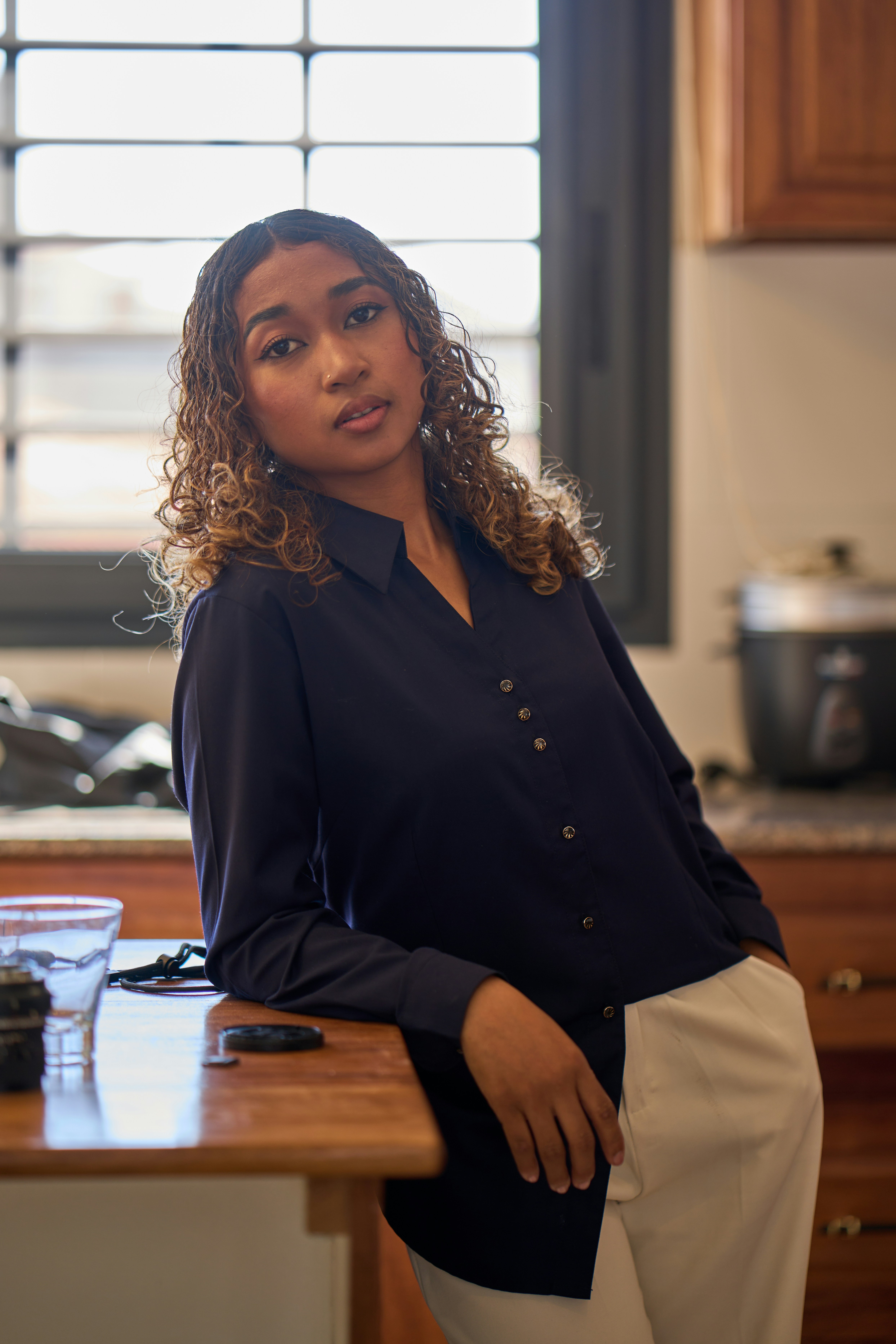 The tuck, the belt, the knot