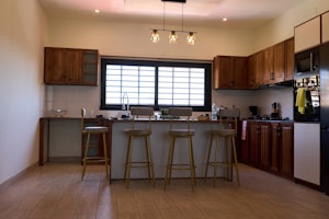 Modern kitchen with island