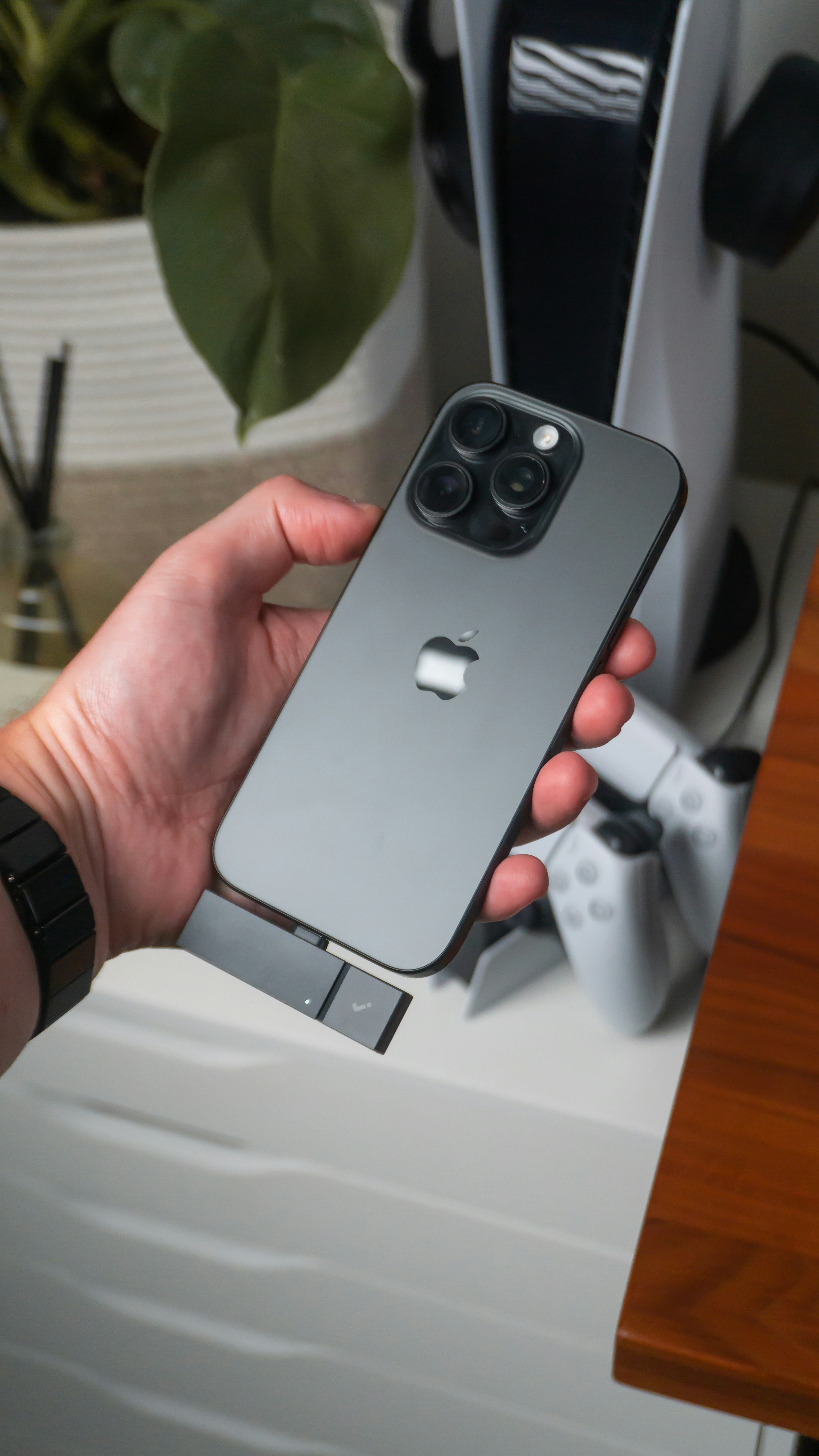 Modern smartphone with a large screen