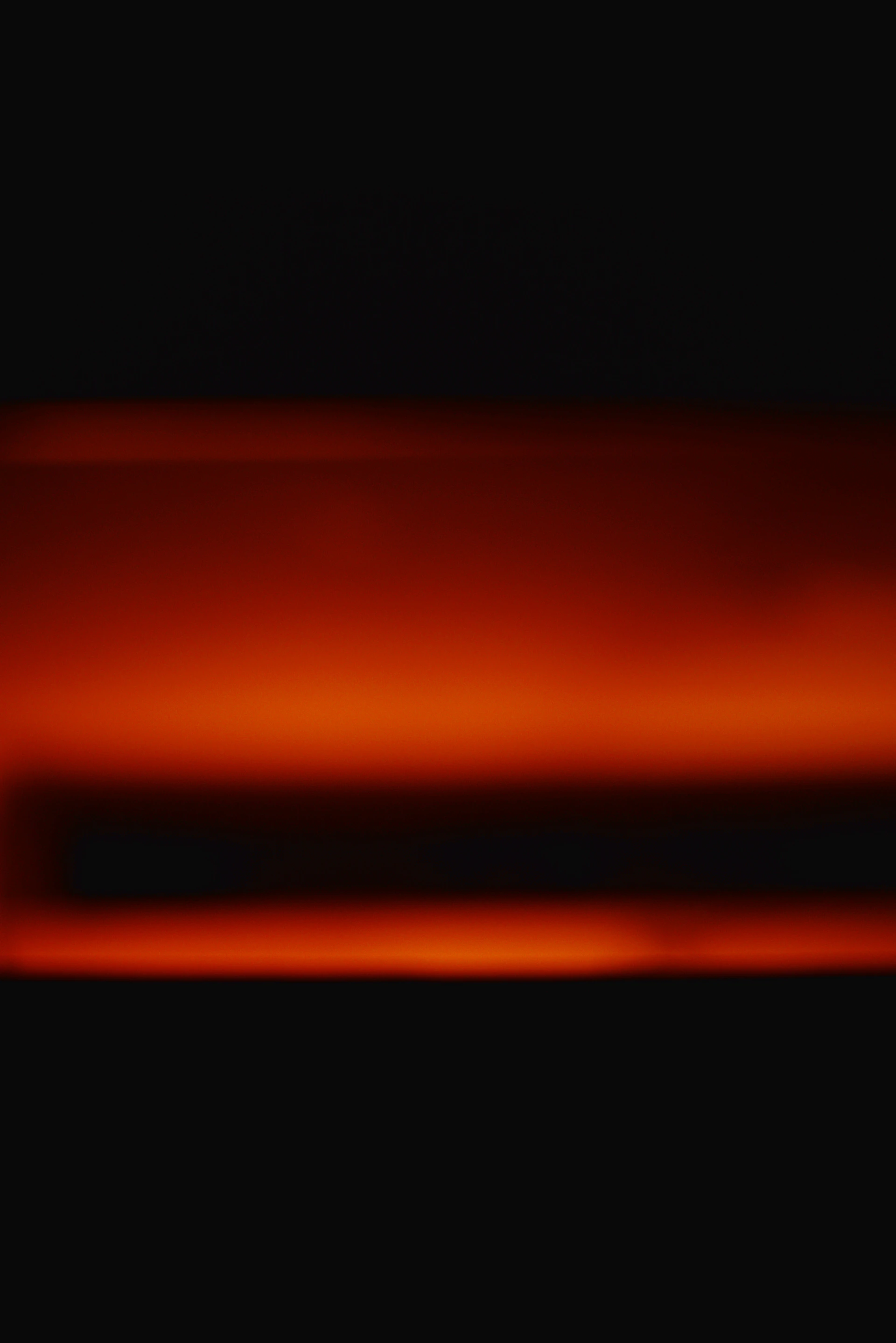 Abstract orange and black horizontal lines