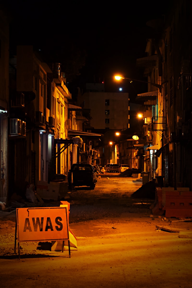 Kawasaki city streets, police investigation, crime scene, emergency response, nighttime street