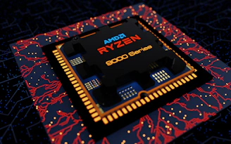 Amd ryzen 9000 series processor on circuit board