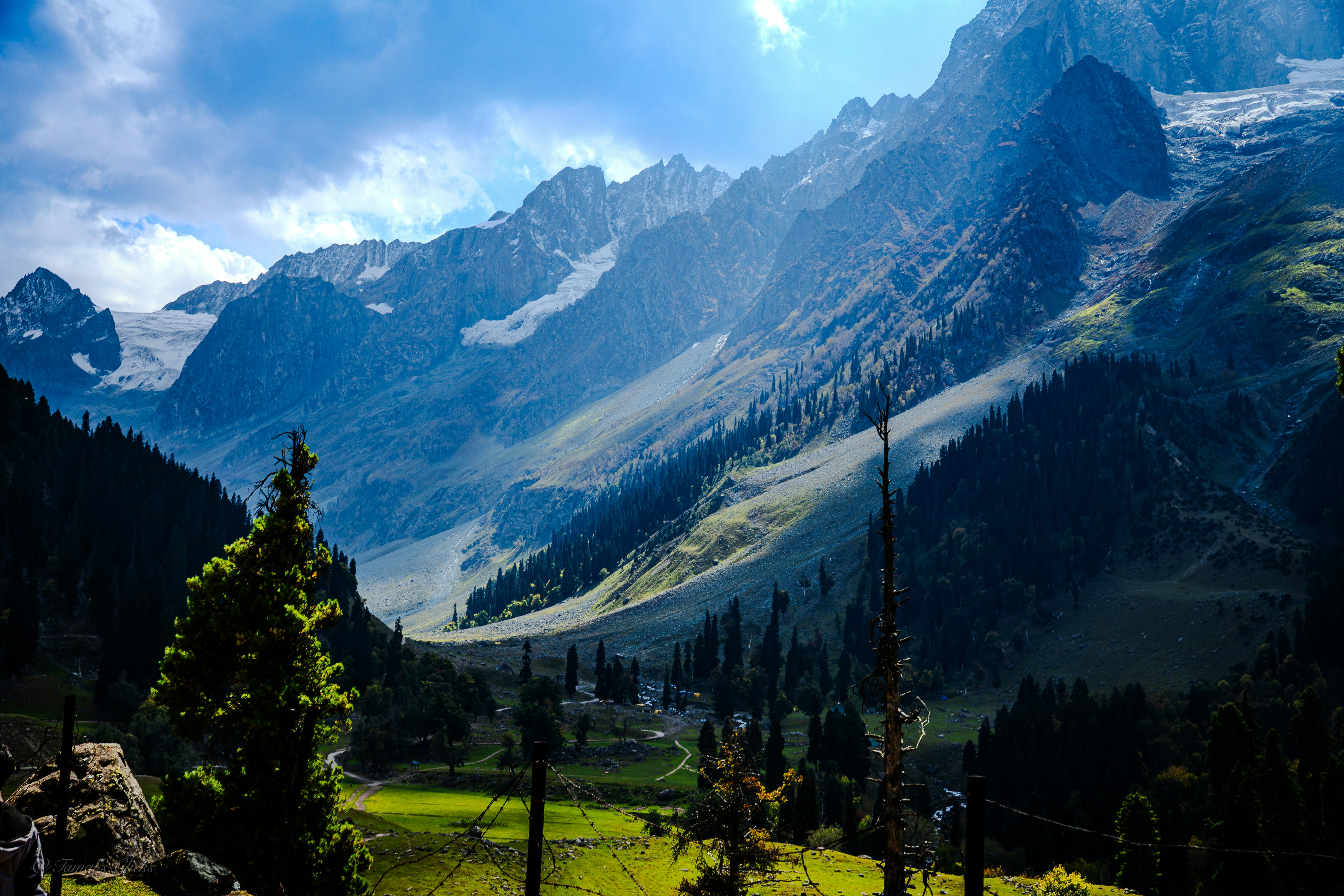 Glacier view in Sonamarg
