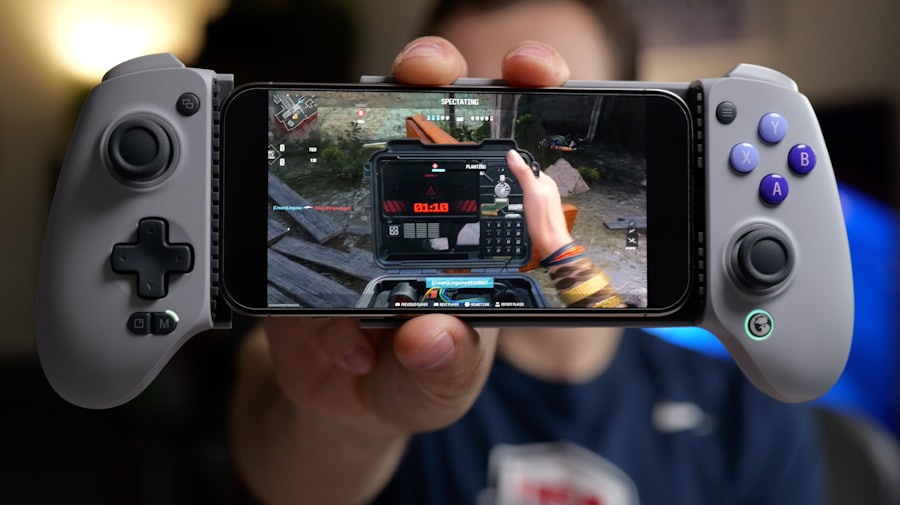 Gameplay de FPS no celular