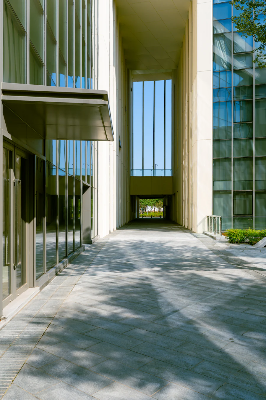 Platzhalter für einen hellen Eingangsbereich der Praxis