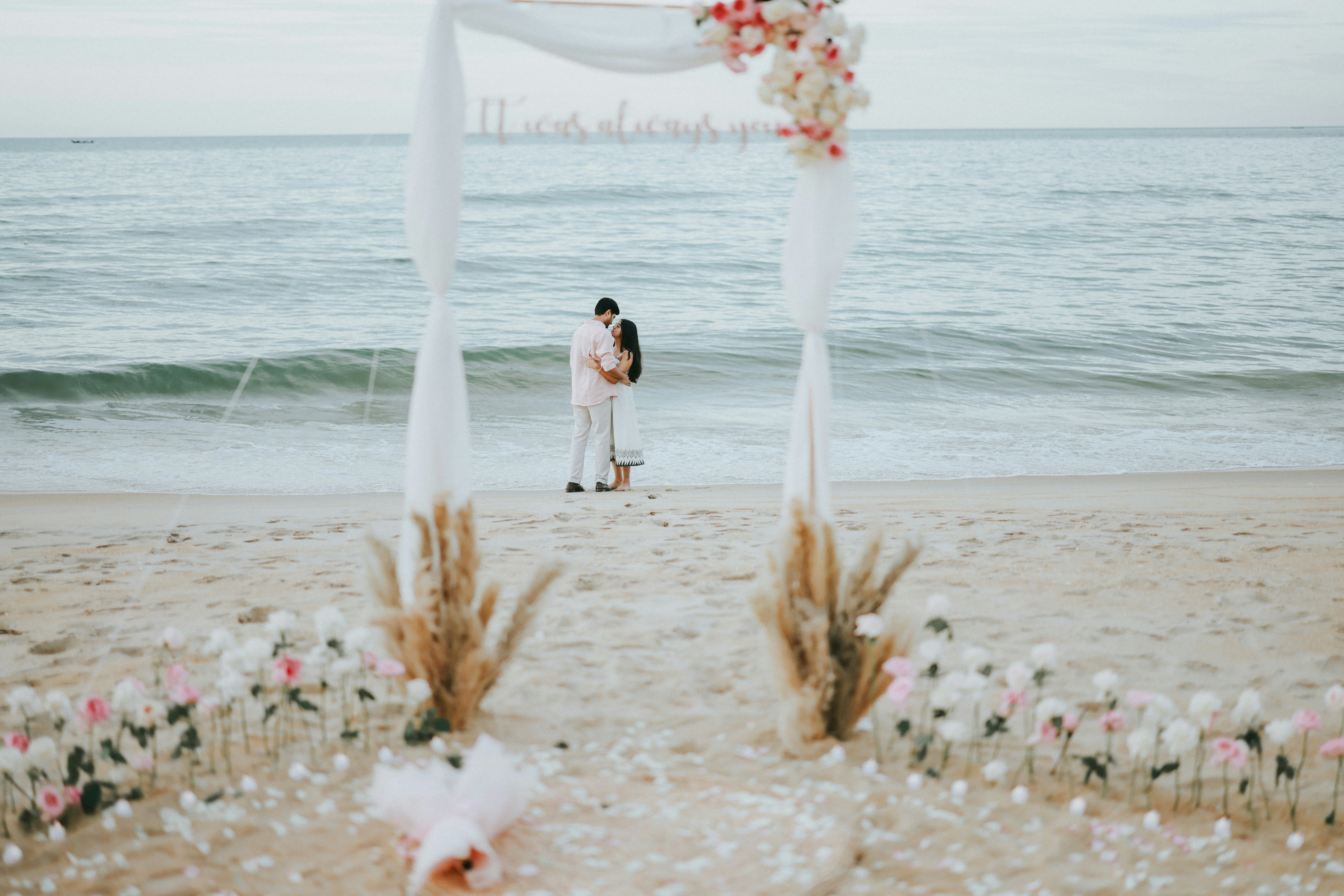 minimalist wedding backdrop, wallpaper, Plan a Short Wedding Ceremony: Simple & Meaningful 6