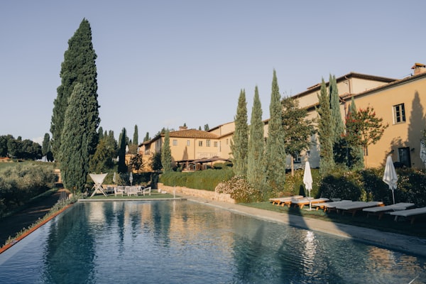Piscina panorâmica Il Borro