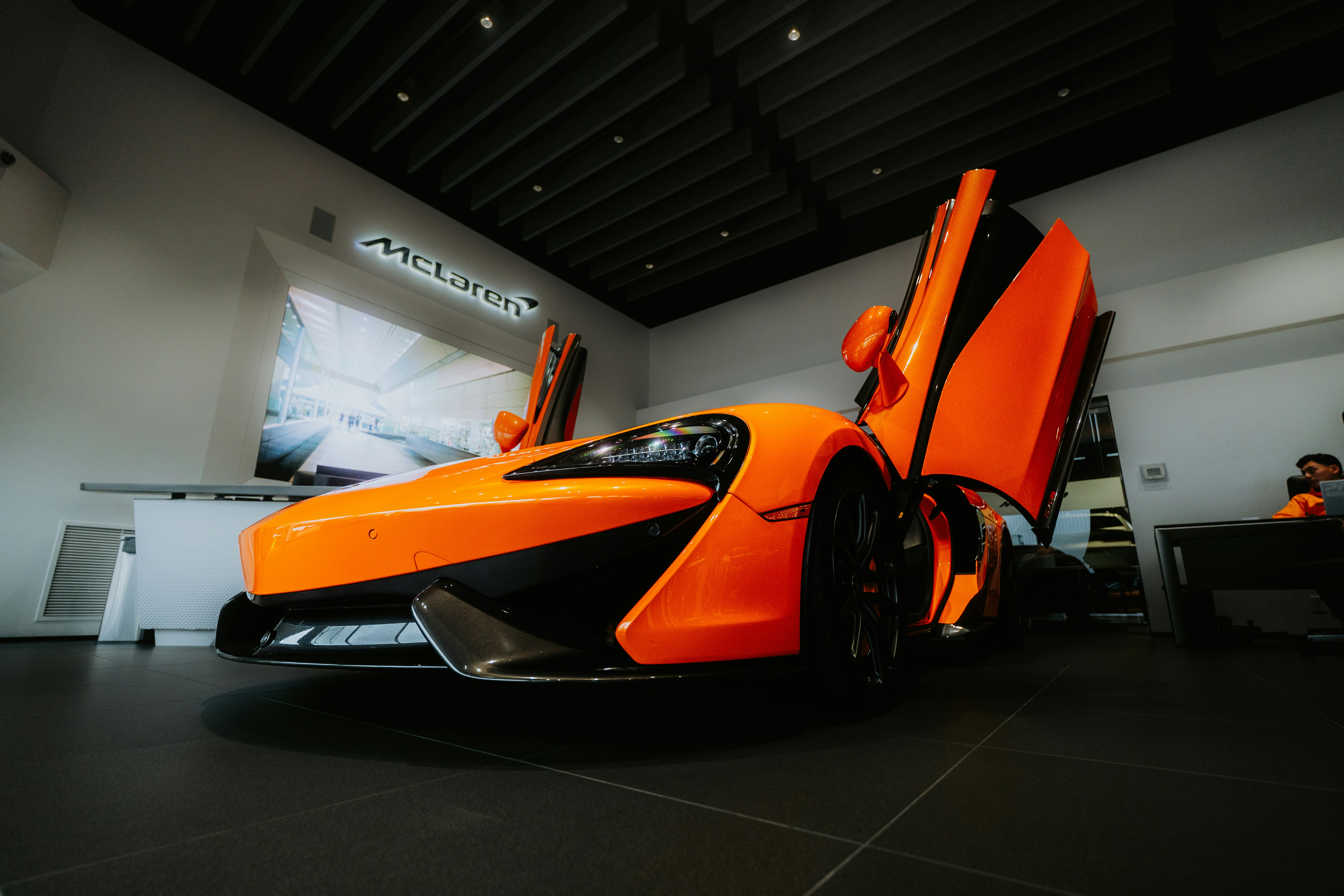 McLaren sports car