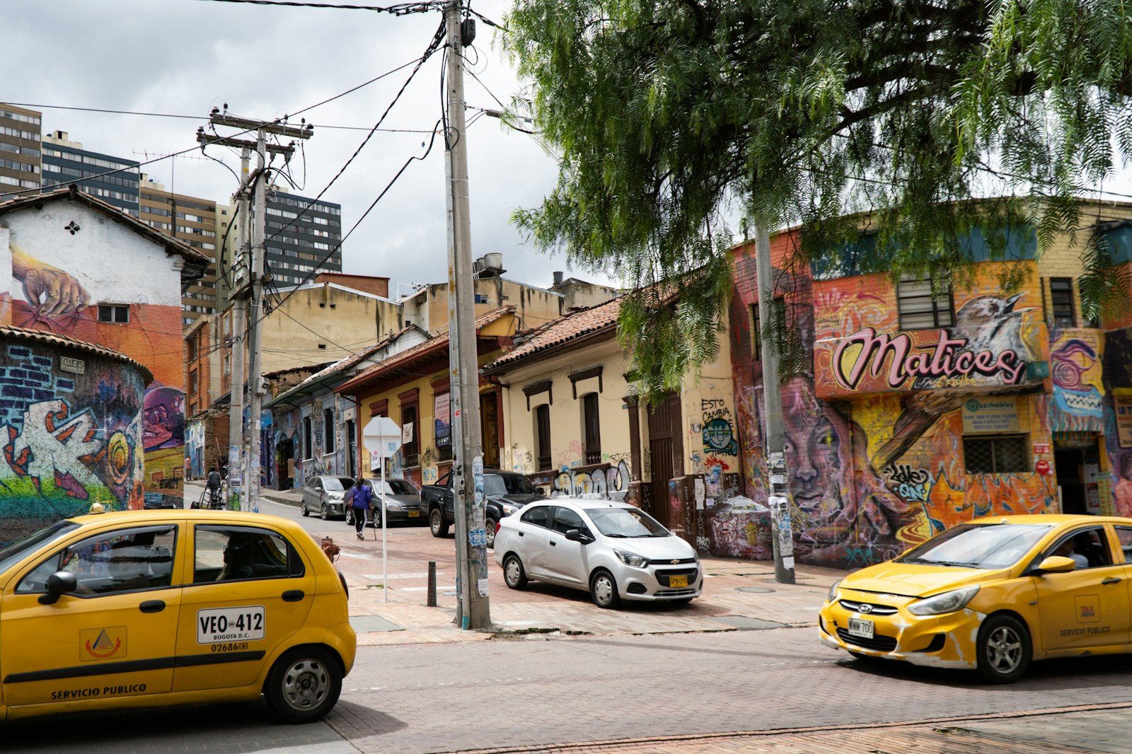Taxis and street errands create useful daily repetitions