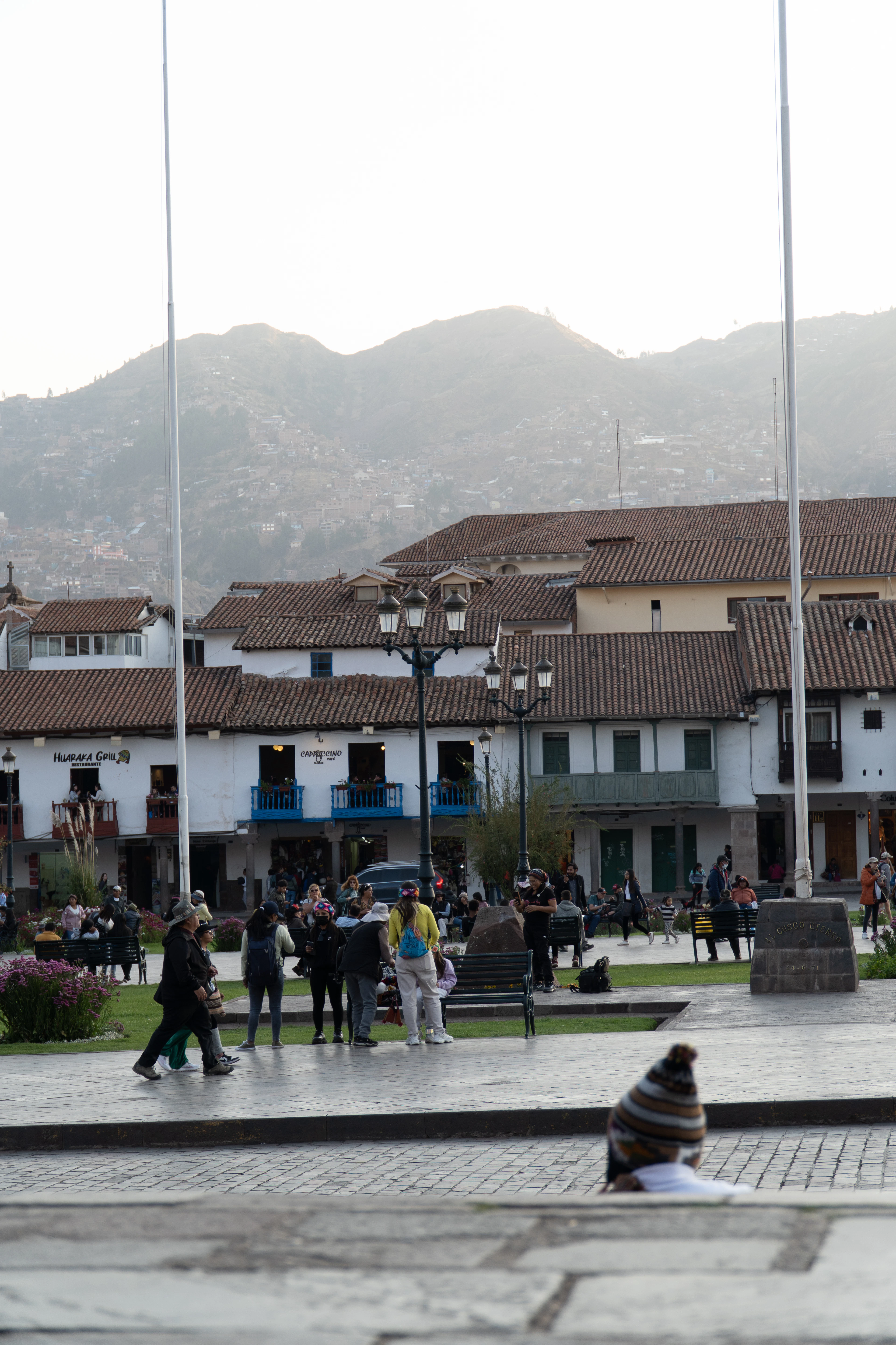 Dawn on the Plaza de Armas, Cusco