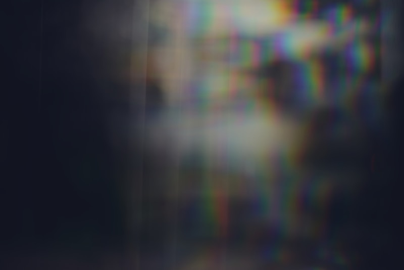 abstract light bokeh effect