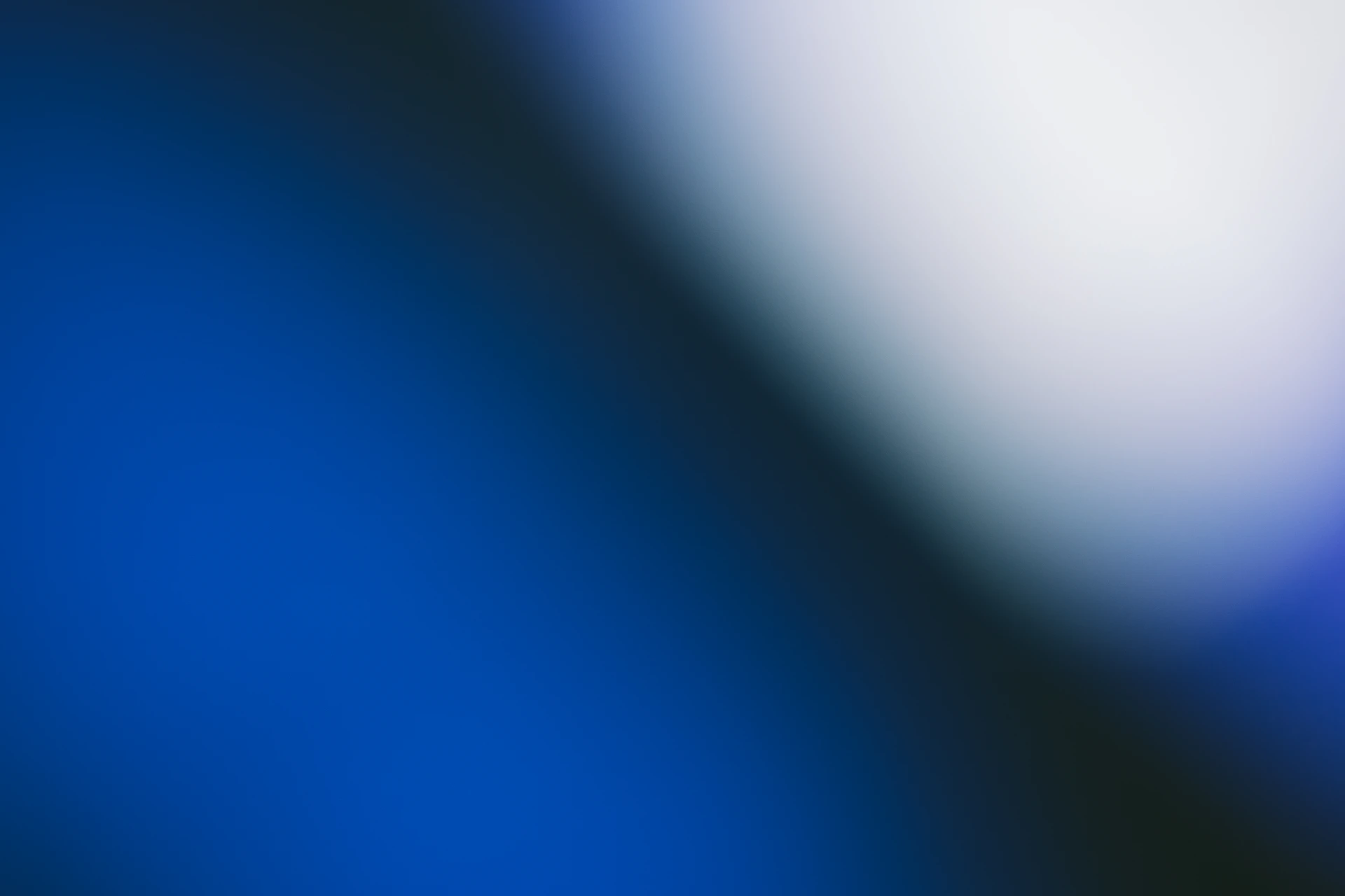 Abstract blue and white gradient background