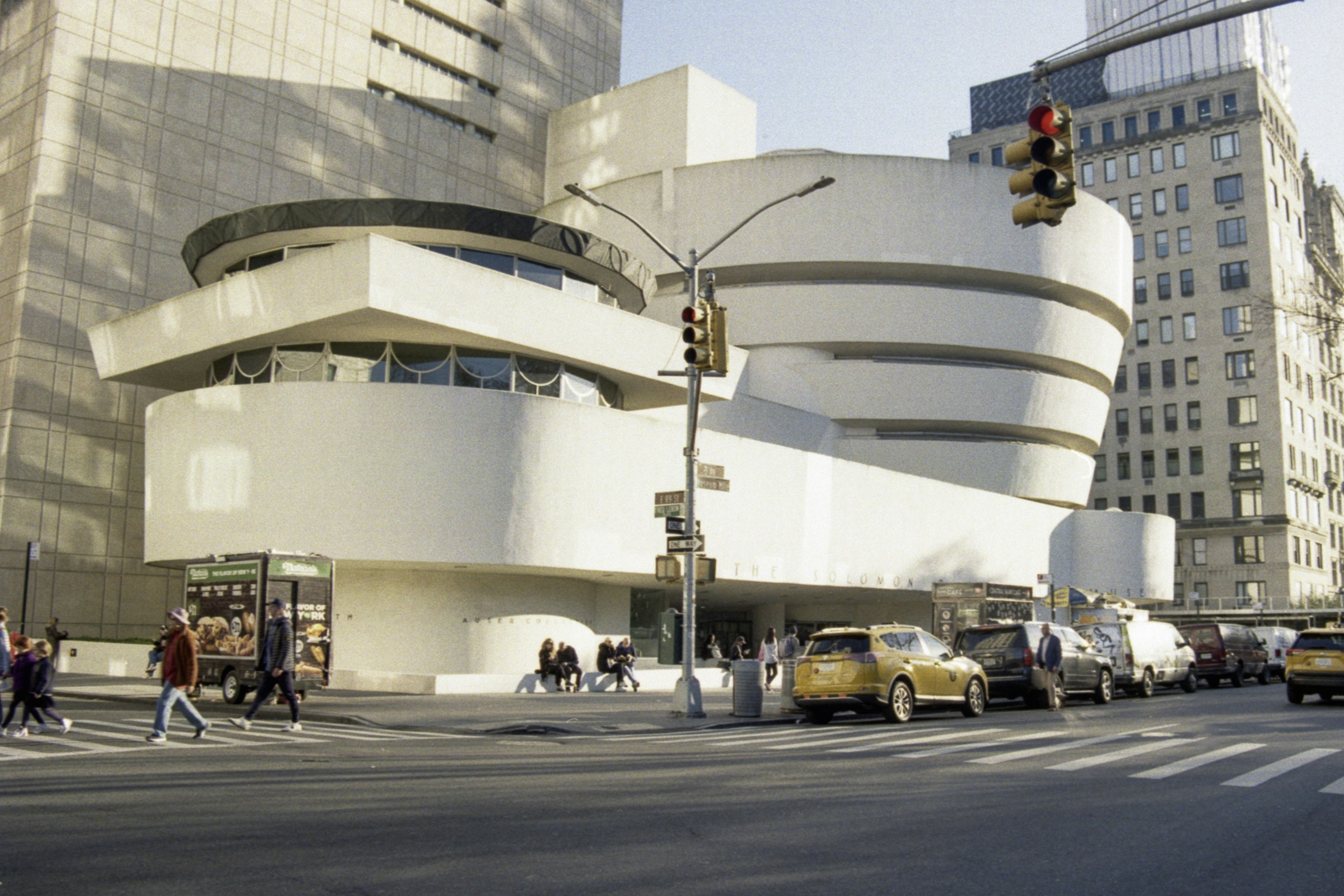 The solomon r. guggenheim museum in new york city.
