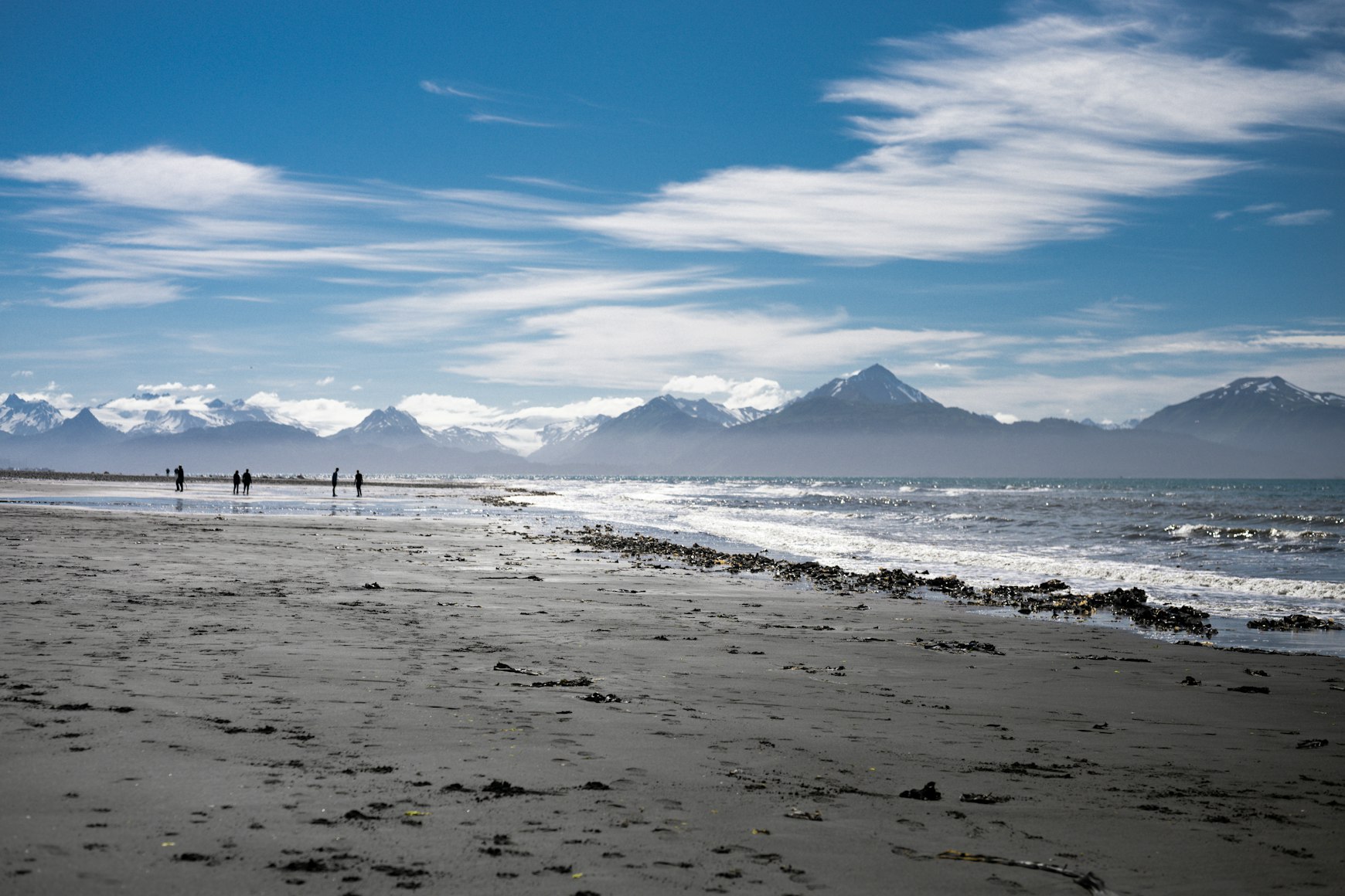Homer Spit Beach Kachemak Bay Alaska