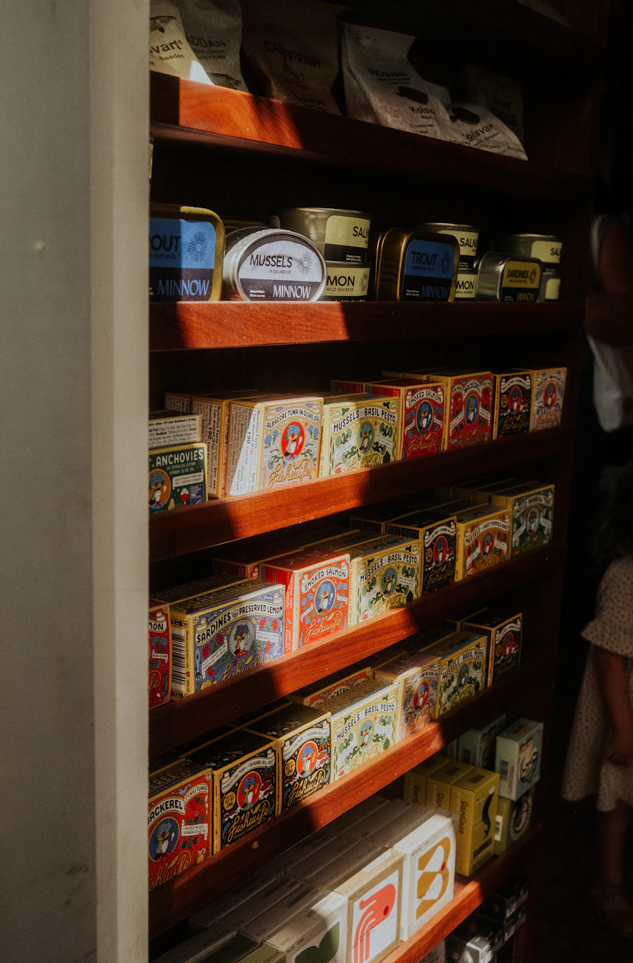 A tinned-fish flight