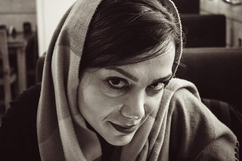 Beautiful sugar mama in traditional headscarf