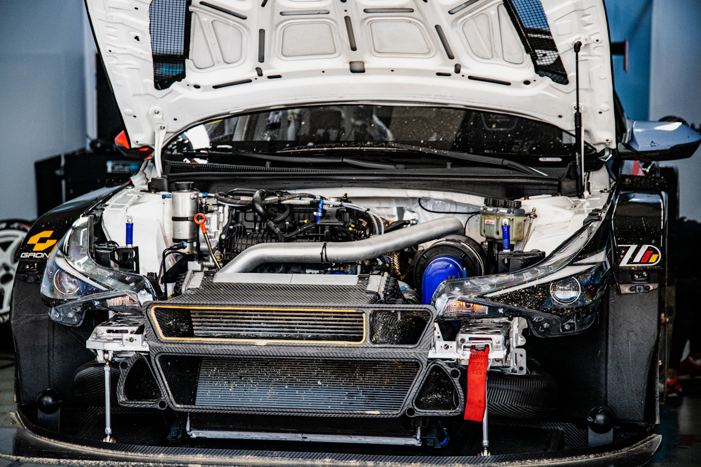 CF3 technician performing diesel ECU remapping and tuning on a car in Cardiff
