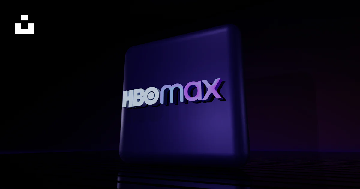 The hbo max logo on a dark background. photo – Free Technology Image on ...