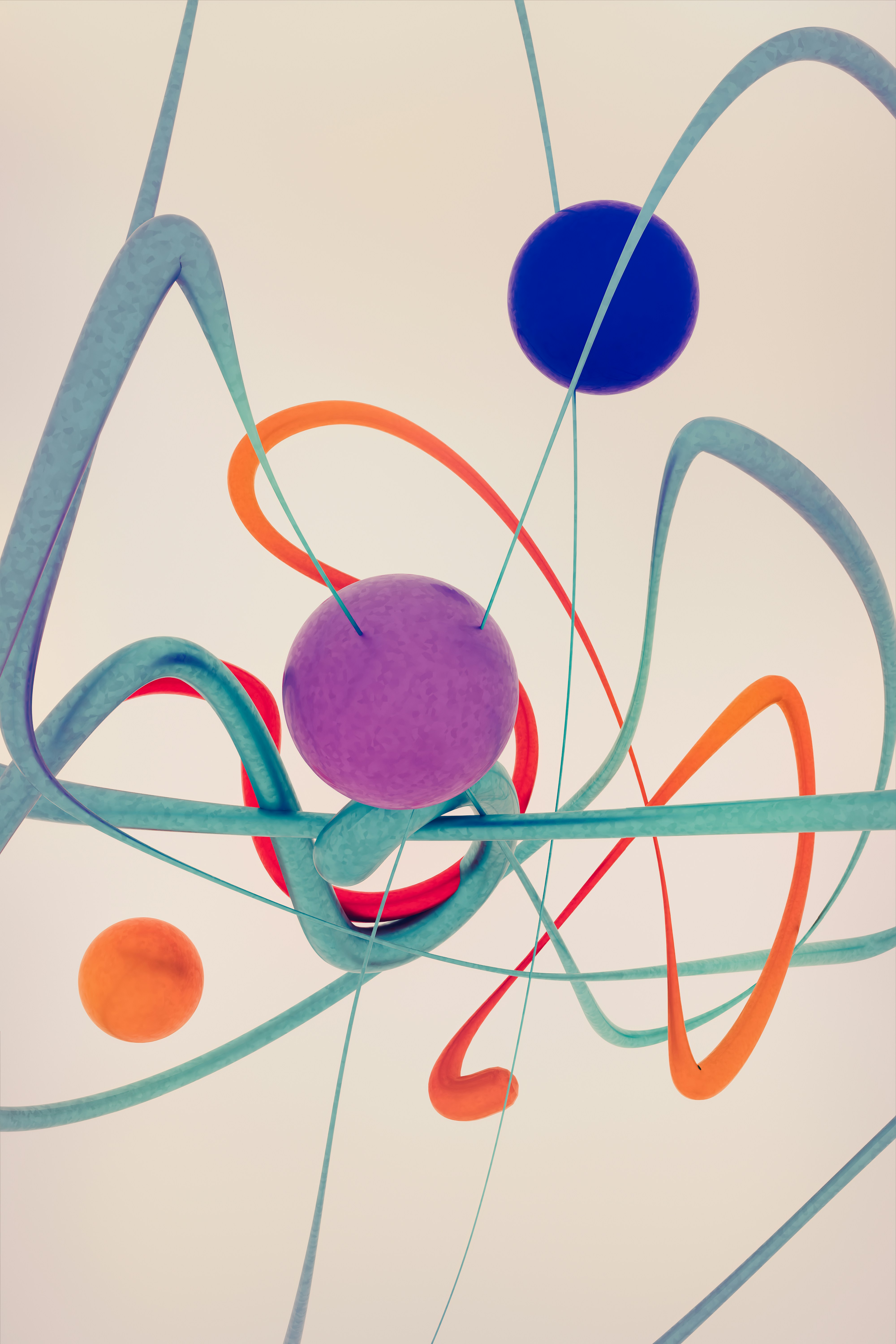 3d abstract render