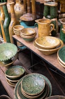 Handmade ceramic dinnerware