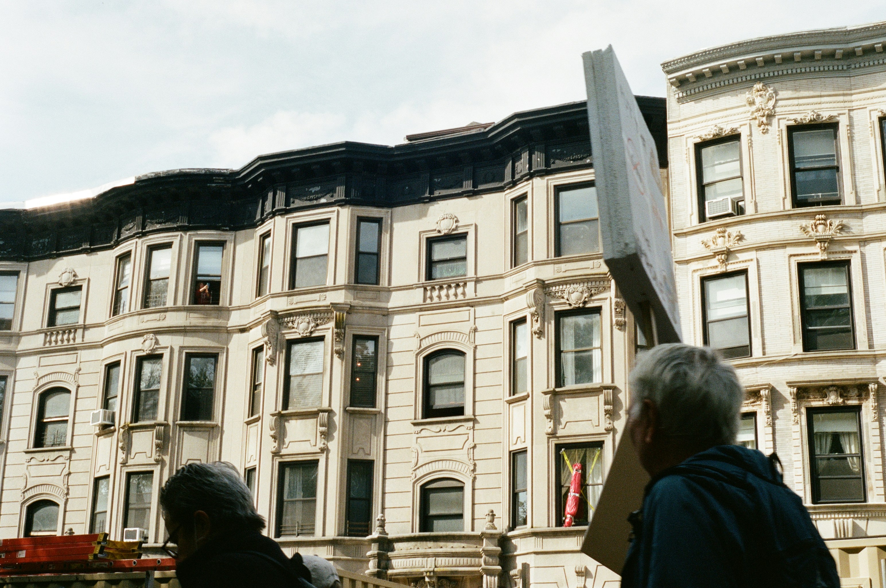NYC brownstone with renovated windows