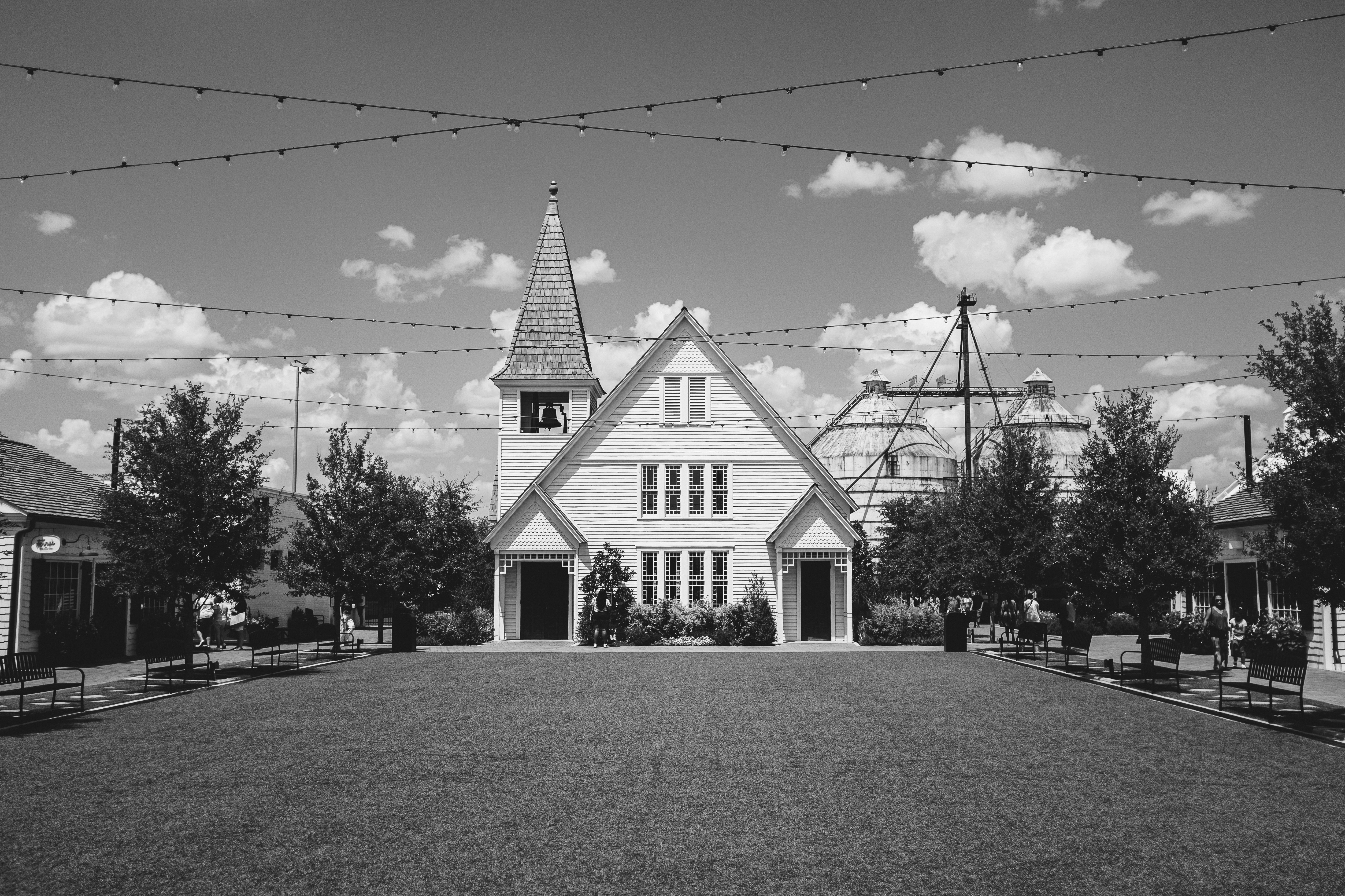 Rural community gathering