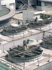 Commercial AC cooling tower maintenance and HVAC repair services in Dubai