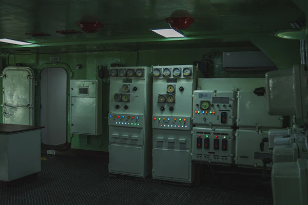 Industrial control room instrumentation