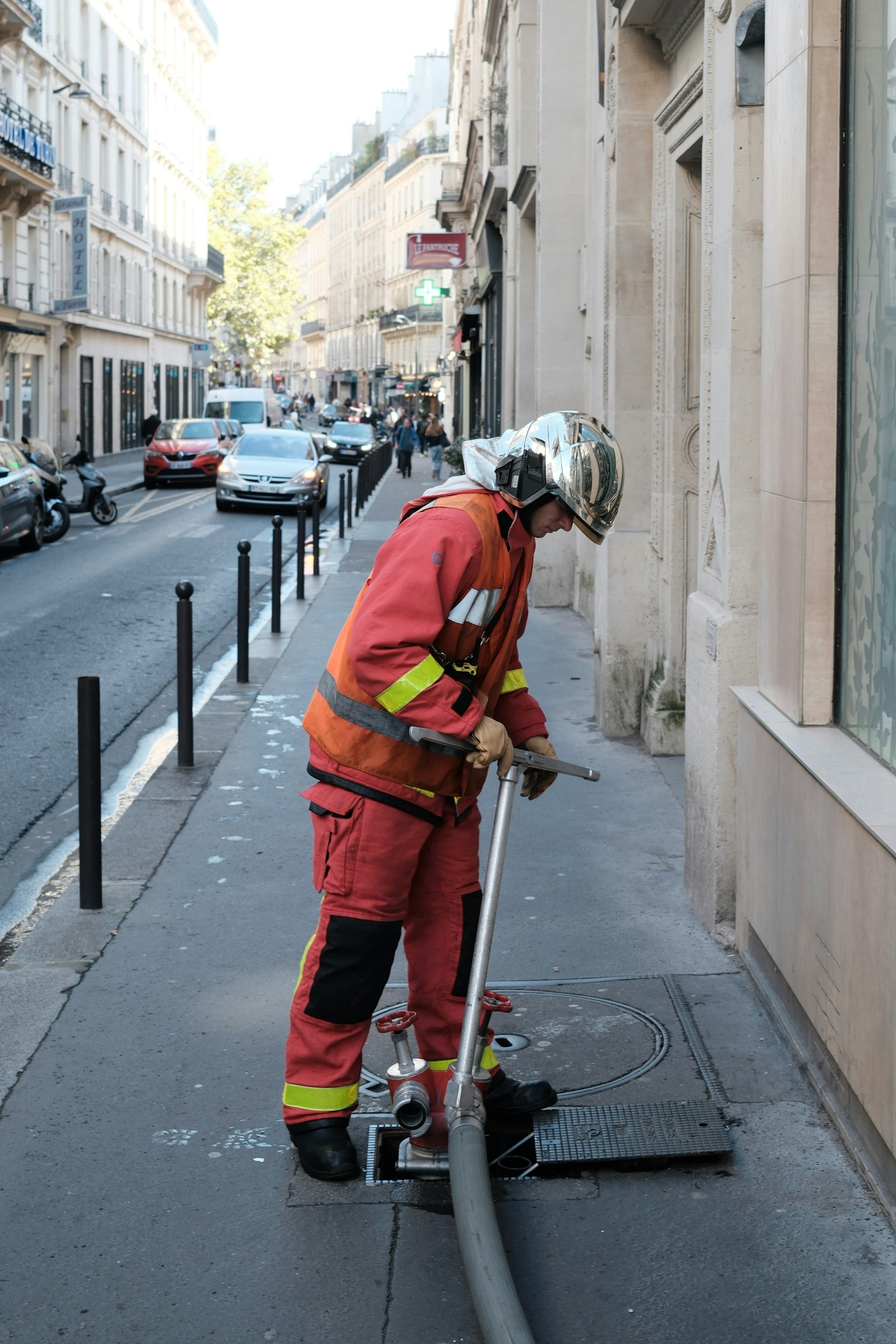 intervention de pompage et debouchage d assainissement dans une rue en France ProxiBTP