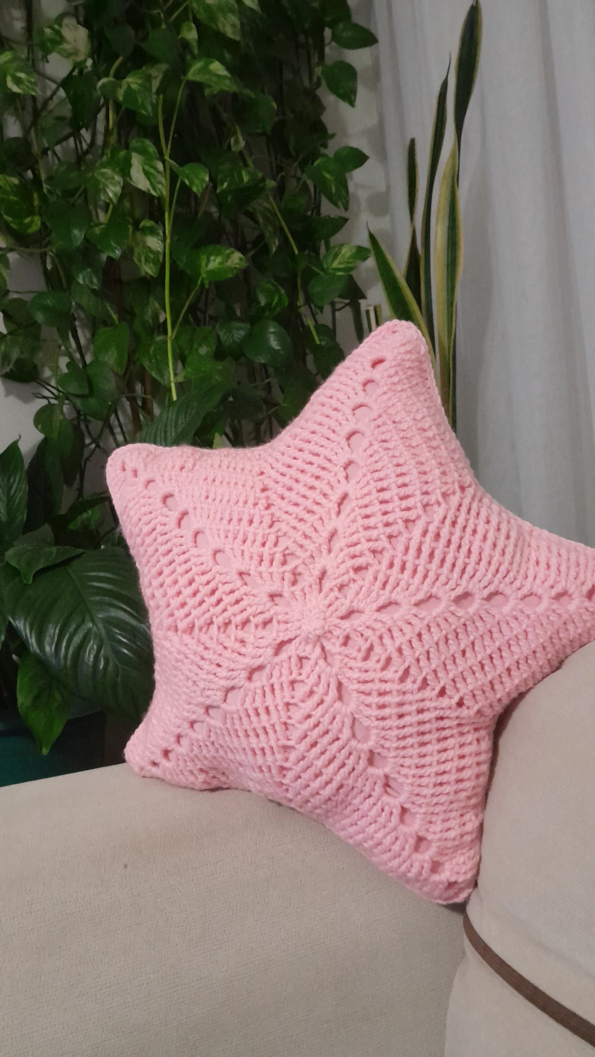 Granny Square Cushion