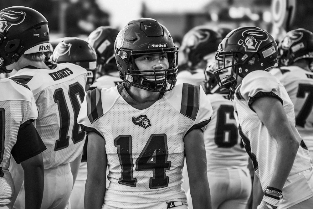 Youth football game day