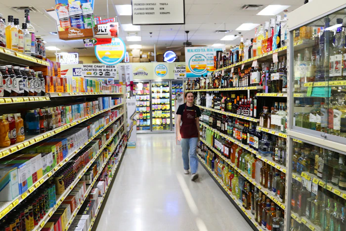 Grocery aisle