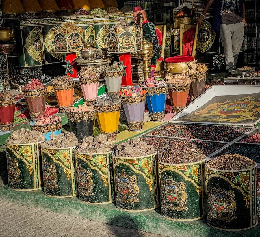 خضار وأعشاب مجففة