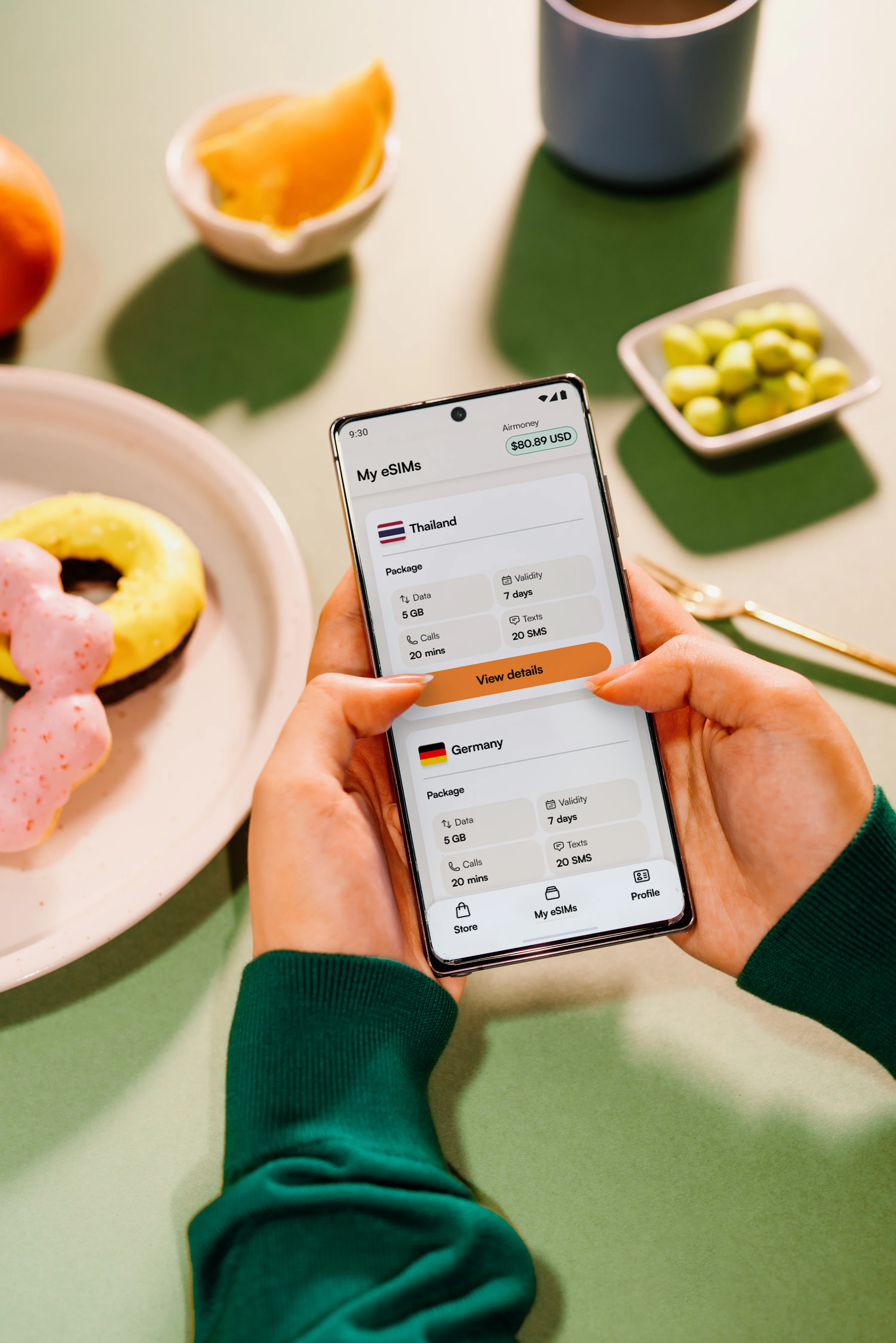 eSIM data plans
