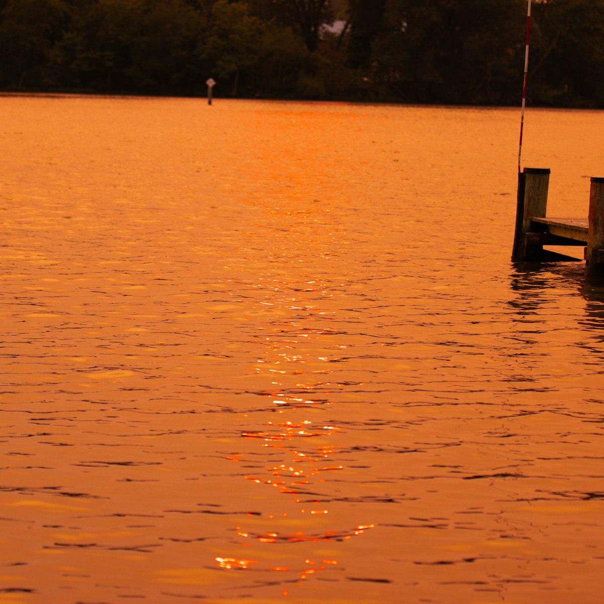 Sonnenlicht auf ruhigem Wasser – Symbolbild für Hoffnung und langsame Besserung