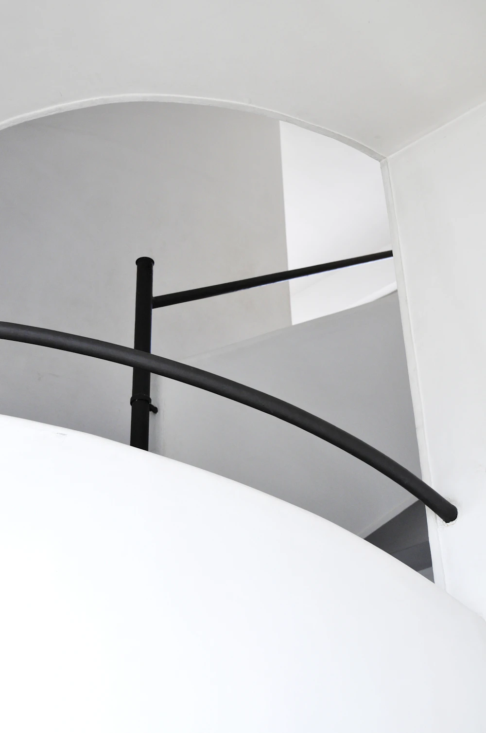 Modern staircase and railing