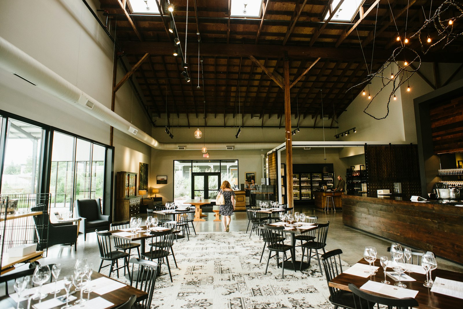 Restaurant dining room representing the daily reality of running a restaurant business
