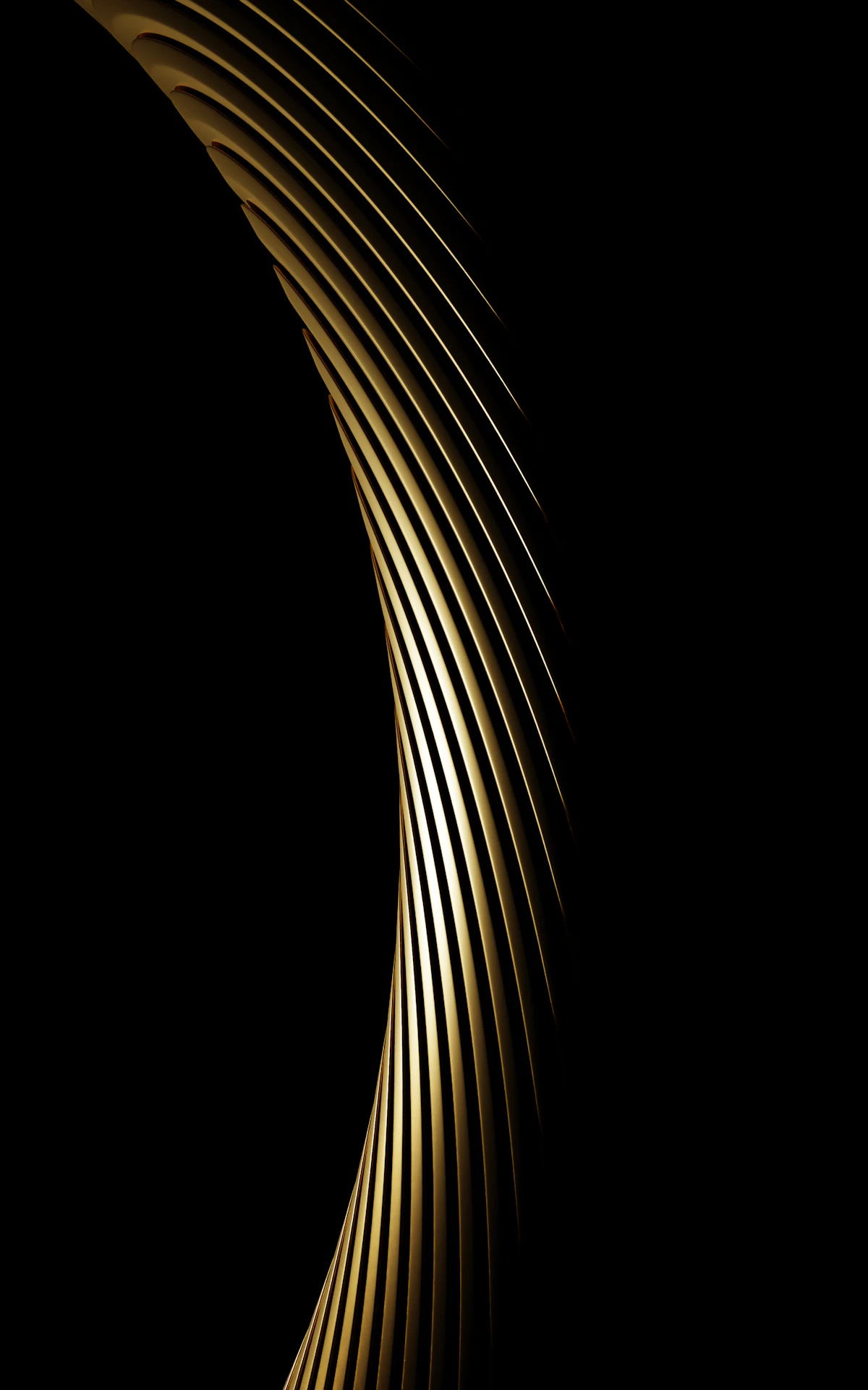 Gold spiral editorial