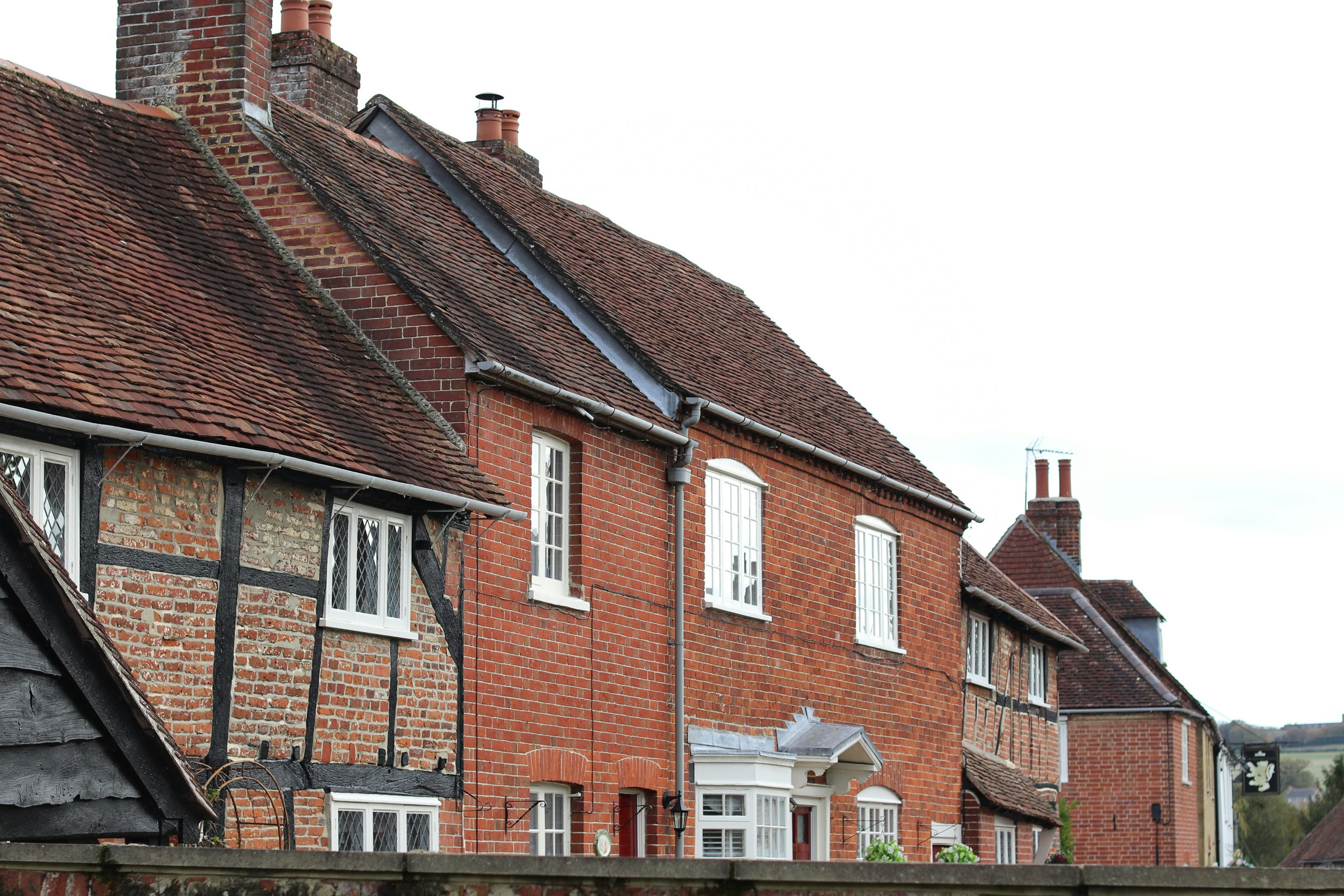 Traditional brick houses